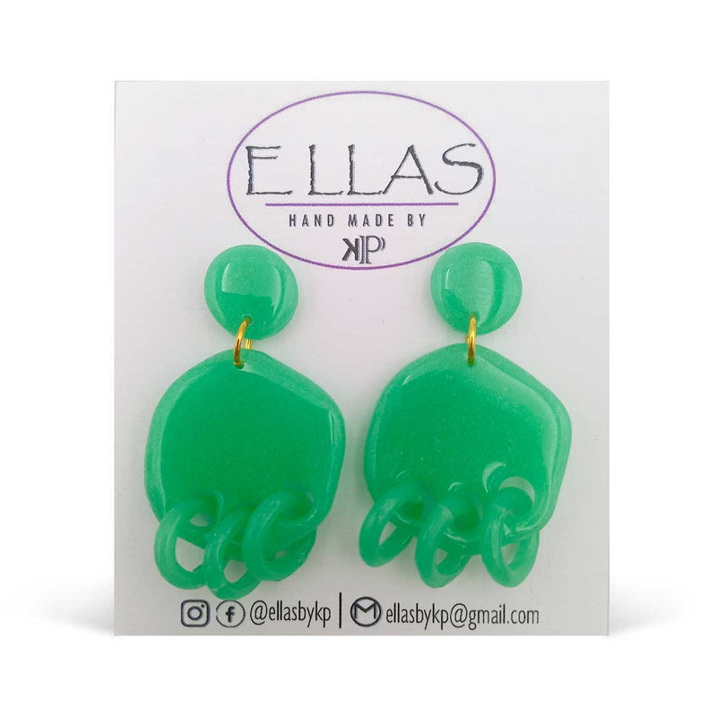 Ellas By KP Neon Love 2 Dangle Earrings - Caribshopper