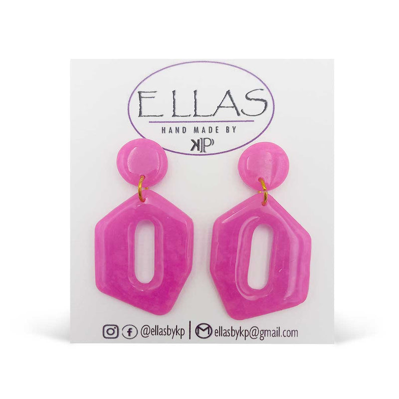 Ellas By KP Neon Love 3 Dangle Earrings - Caribshopper