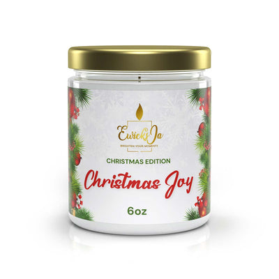 Ewicks Christmas Joy Candle, 6oz - Caribshopper