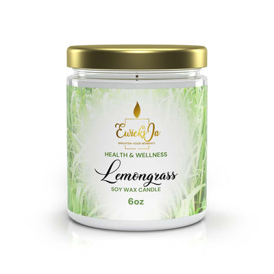 Ewicks Lemongrass Candle, 6oz - Caribshopper