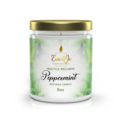 Ewicks Peppermint Candle, 6oz - Caribshopper
