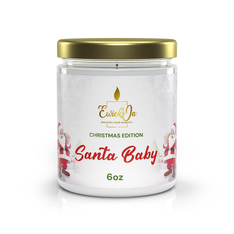 Ewicks Santa Baby Candle, 6oz - Caribshopper