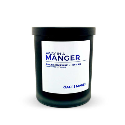 Galt & Maree Away in a Manger Christmas Edition Candle, 12.5oz - Caribshopper
