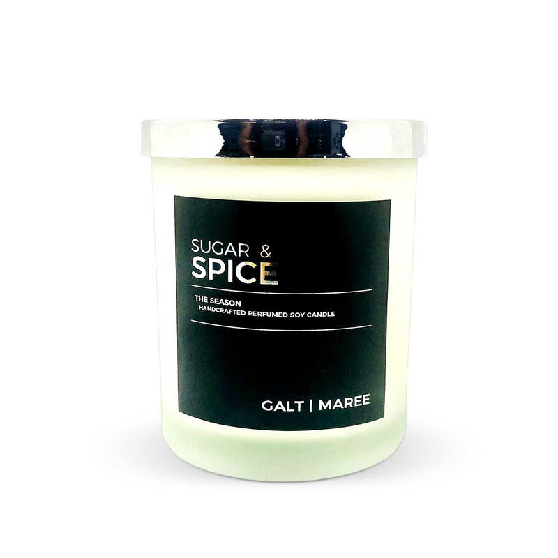Galt & Maree Sugar & Spice Christmas Edition Candle, 12.5oz - Caribshopper