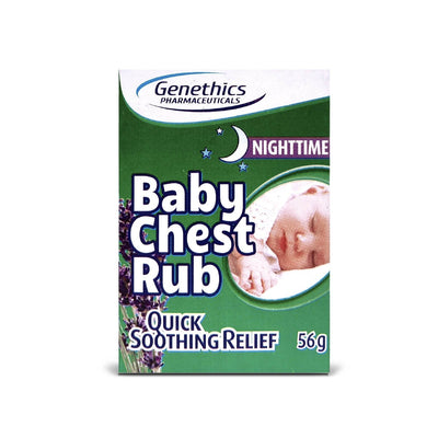 Genethics Baby Chest Rub, 28g or 56g (Single & 3 Pack) - Caribshopper
