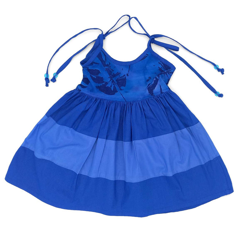 Géopa Kids Batiks Clothing Dark Blue Dress - Caribshopper