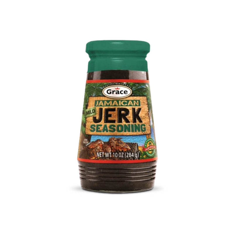 Grace Jamaican Jerk Seasoning Mild, 10oz (Single & 2 Pack) - Caribshopper