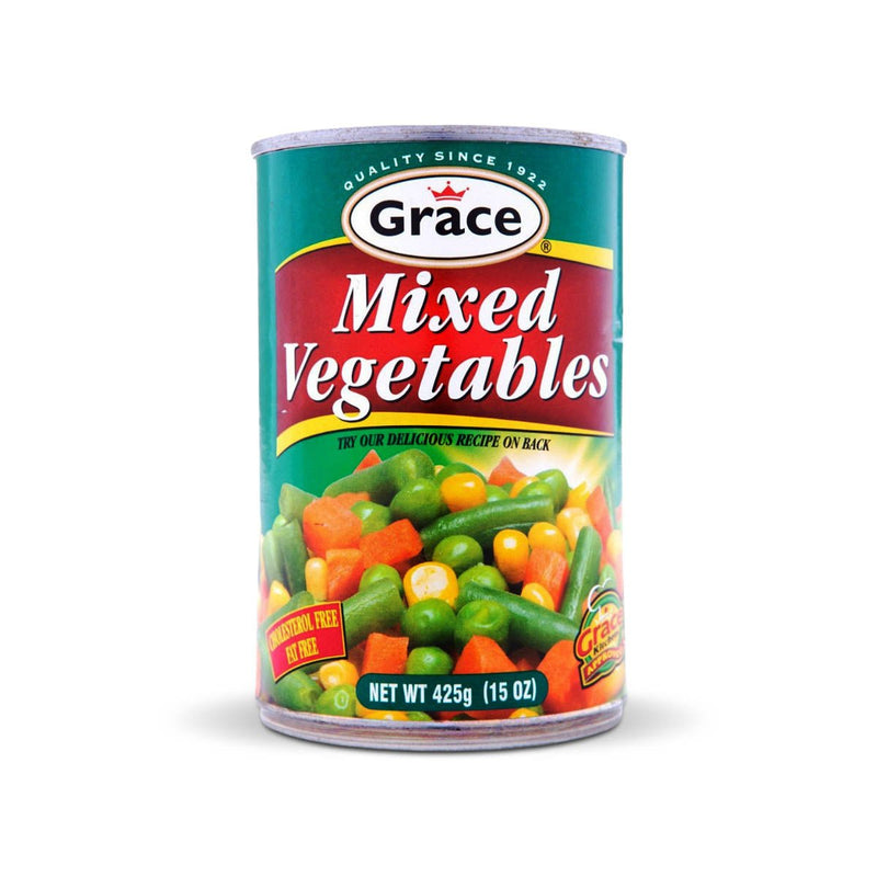Grace Mixed Vegetables, 15oz (Single, 2 or 3 Pack) - Caribshopper