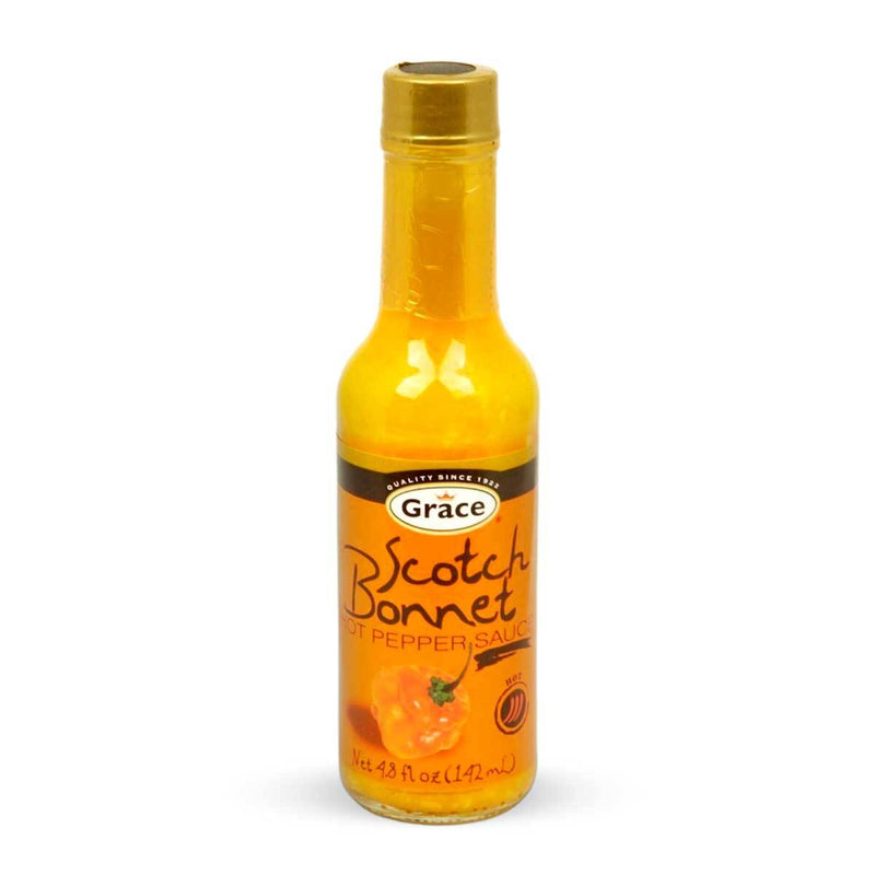 Grace Yellow Scotch Bonnet Sauce, 4.8oz - Caribshopper