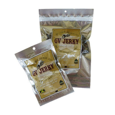 GV Jerky Original Peppered Flavor Small, 40g (Single & 20 Pack) - Caribshopper
