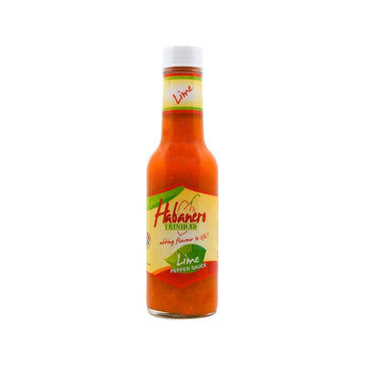 Habanero Pepper Sauce Lime, 5oz (Single & 3 Pack) - Caribshopper