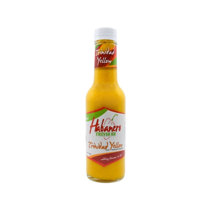 Habanero Pepper Sauce Picante Yellow, 5oz (Single & 3 Pack) - Caribshopper