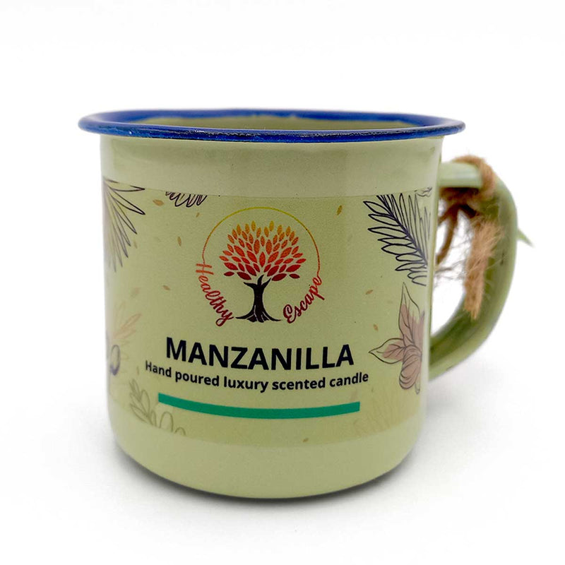 Healthy Escape Manzanilla Wax Candle - Caribshopper
