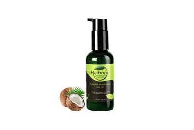 Herboo Botanicals Protective Moisturizing Hair Oil, 4oz - Caribshopper