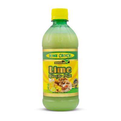 Home Choice Jamaican Lime Ginger Mix, 16oz - Caribshopper