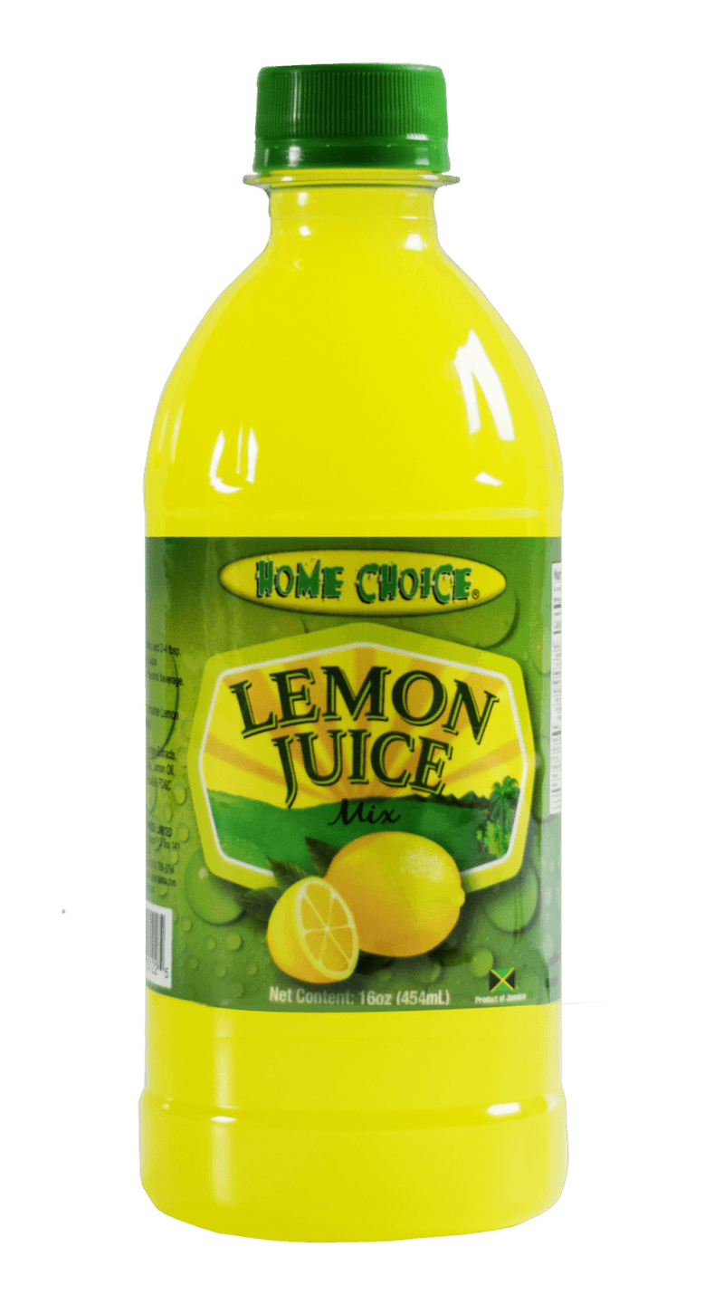 Home Choice Lemon Juice Mix 454ml - Caribshopper