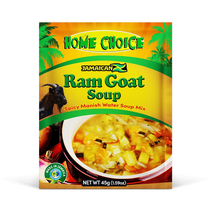 Home Choice Ram Goat Soup, 45g (10 Sachet) - Caribshopper