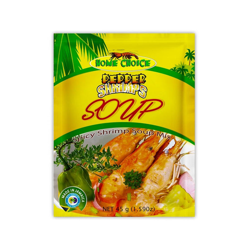 Home Choice Shrimp Soup Mix, 45g (10 Pack) - Caribshopper