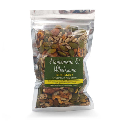Homemade & Wholesome Rosemary Spiced Nuts and Seeds, 55g (3 Pack) - Caribshopper
