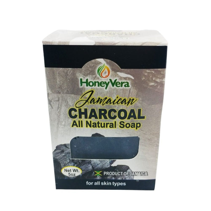HoneyVera Charcoal Soap, 5oz - Caribshopper