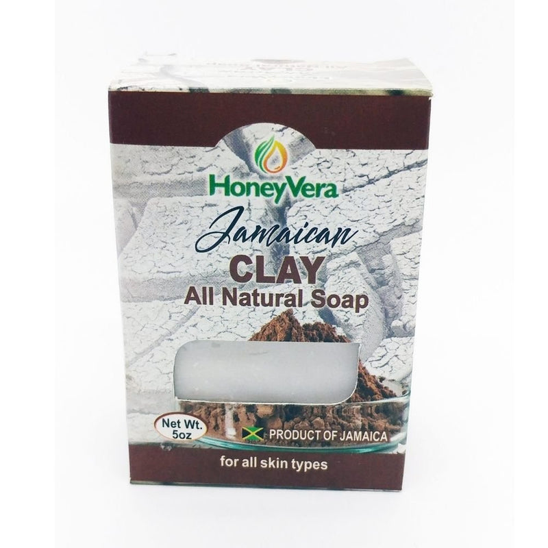 HoneyVera Clay Soap, 5oz - Caribshopper