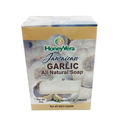 HoneyVera Garlic Soap, 5oz - Caribshopper