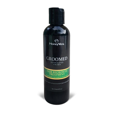 HoneyVera GROOMED Hair Regrowth Treatment Oil for Men. 8oz - Caribshopper