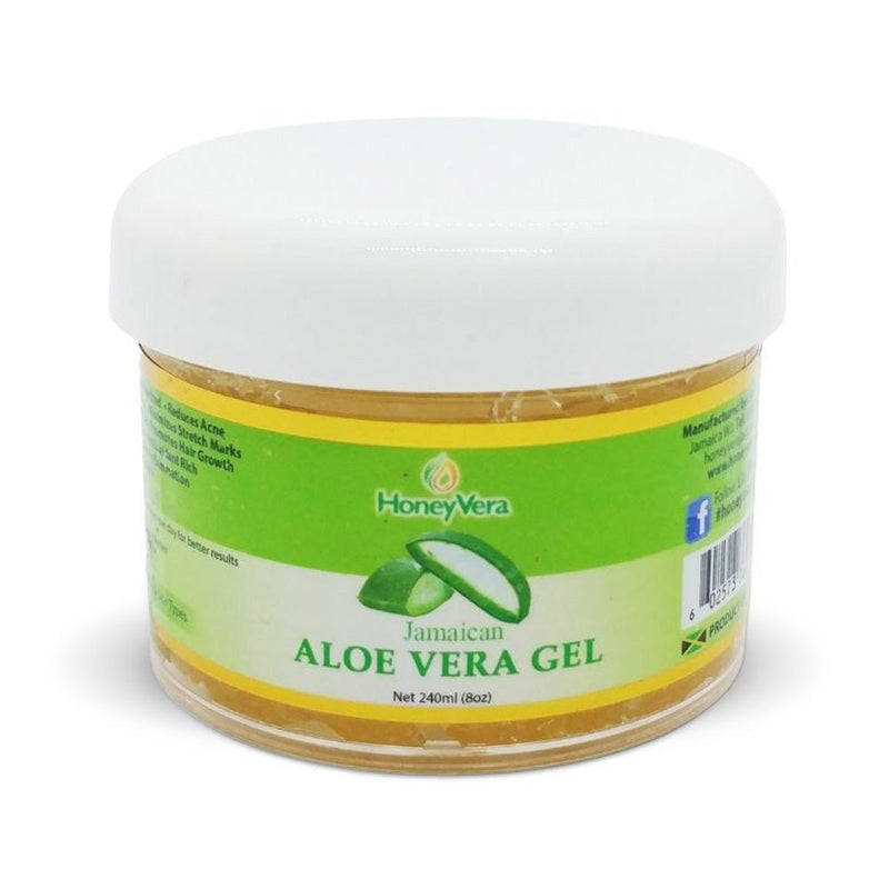 HoneyVera Jamaican Aloe Vera Gel, 8oz - Caribshopper