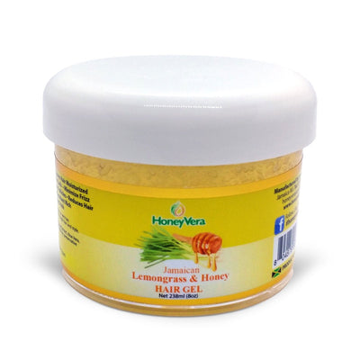 HoneyVera Jamaican Lemongrass & Honey Hair Gel, 8oz - Caribshopper