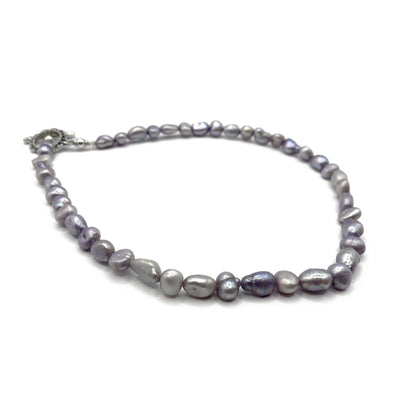 Humble Bunny Lilac Pearl Necklace with Toggle Clasp - Caribshopper