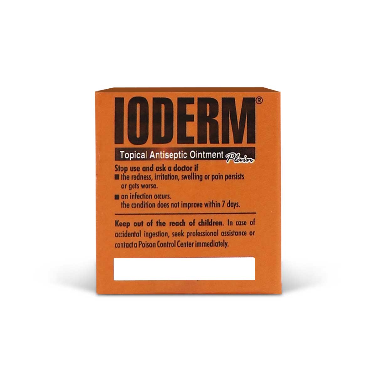 Ioderm (Iodine / Iodex) Rub Plain | Caribshopper