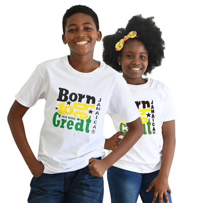 iRiE KiDZ Born To Be Great T-shirt - Caribshopper