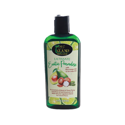 Island Skin Line Ultimate Coconut Paradise Body Oil, 4oz (2 Pack) - Caribshopper