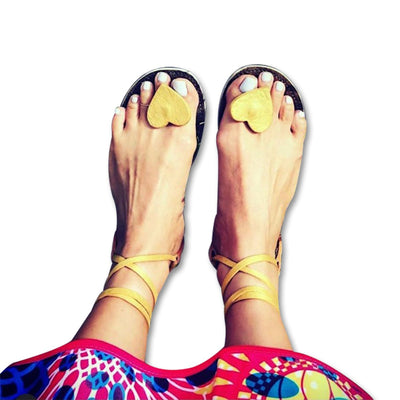 Jamaica Sandal Co Love Story Gold Sandals, (Size 5 - 12) - Caribshopper