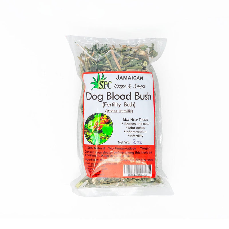 Jamaican Herbs & Spices Dog B. Bush, 2oz - Caribshopper