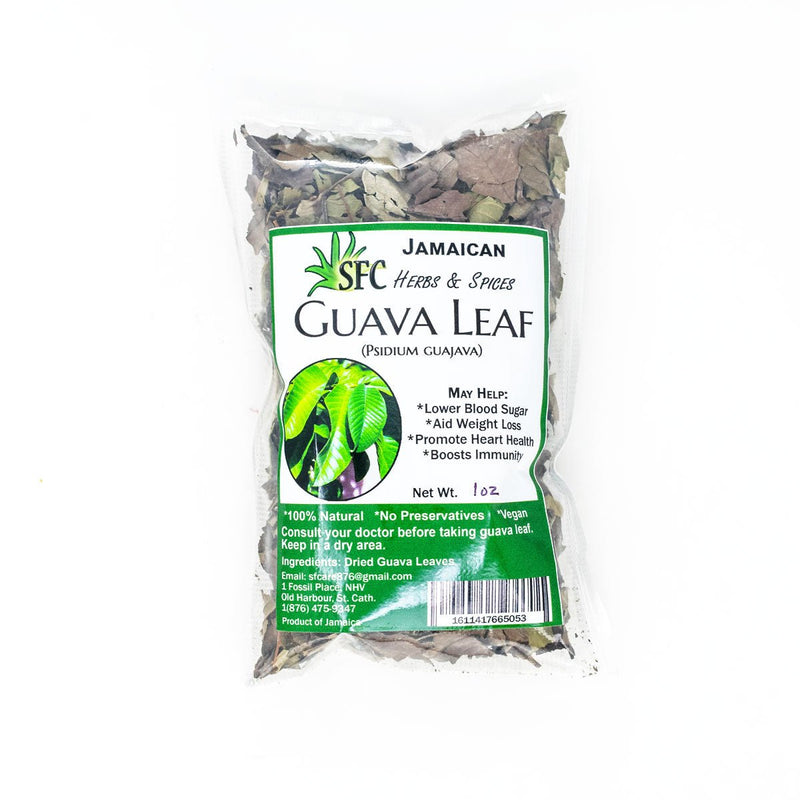 Jamaican Herbs & Spices Guava Leaf, 2oz - Caribshopper