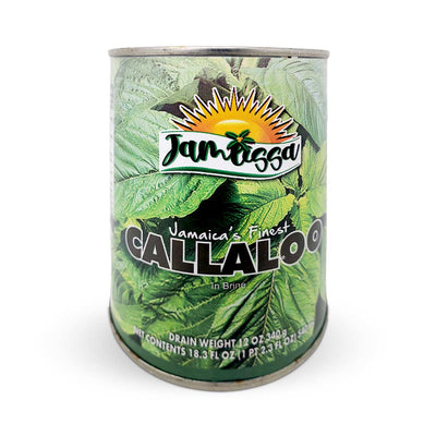 Jamlissa Canned Callaloo in Brine Can, 18.3oz - Caribshopper