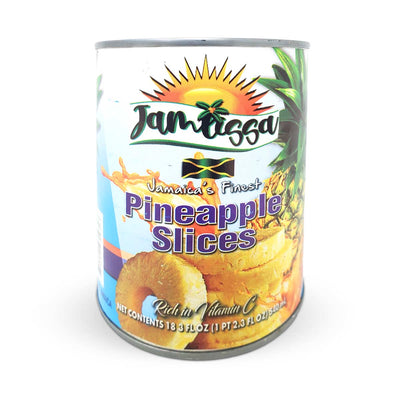 Jamlissa Pineapple Slices Can, 18.3oz - Caribshopper