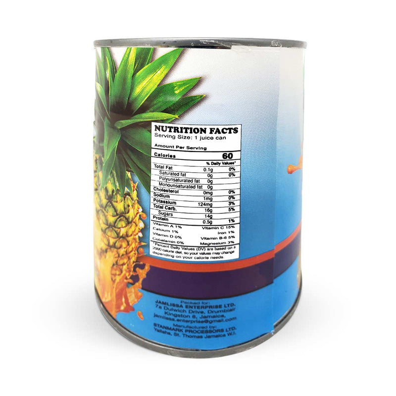 Jamlissa Pineapple Slices Can, 18.3oz - Caribshopper