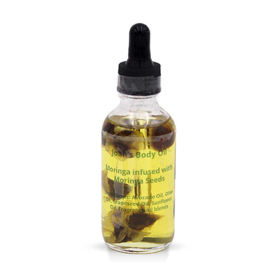 Joan's Handmade Moringa Infused with Moringa Seeds Body Oil, 2oz - Caribshopper