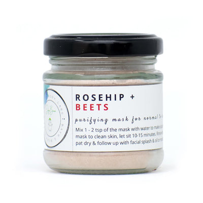 JojoBean Rosehip + Beets Purifying Mask, (Single & 2 Pack) - Caribshopper