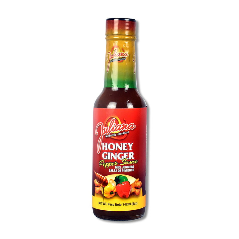 Juliana Honey Ginger Pepper Sauce, 5oz - Caribshopper