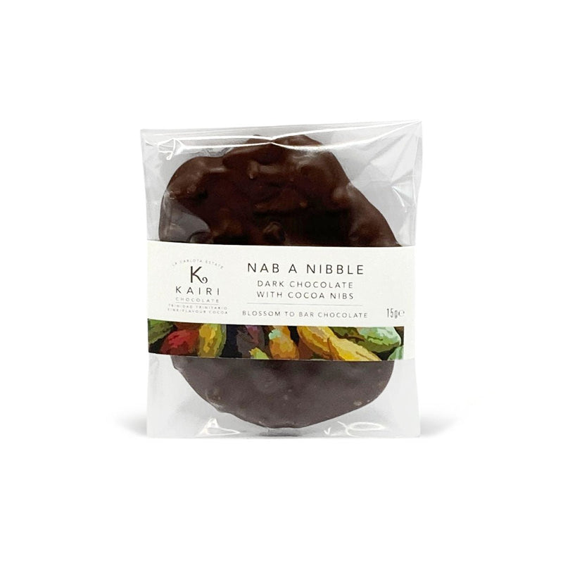 Kairi Chocolate Nab-a-Nibble With Cocoa Nib, 15g (3, 5 or 10 Pack) - Caribshopper