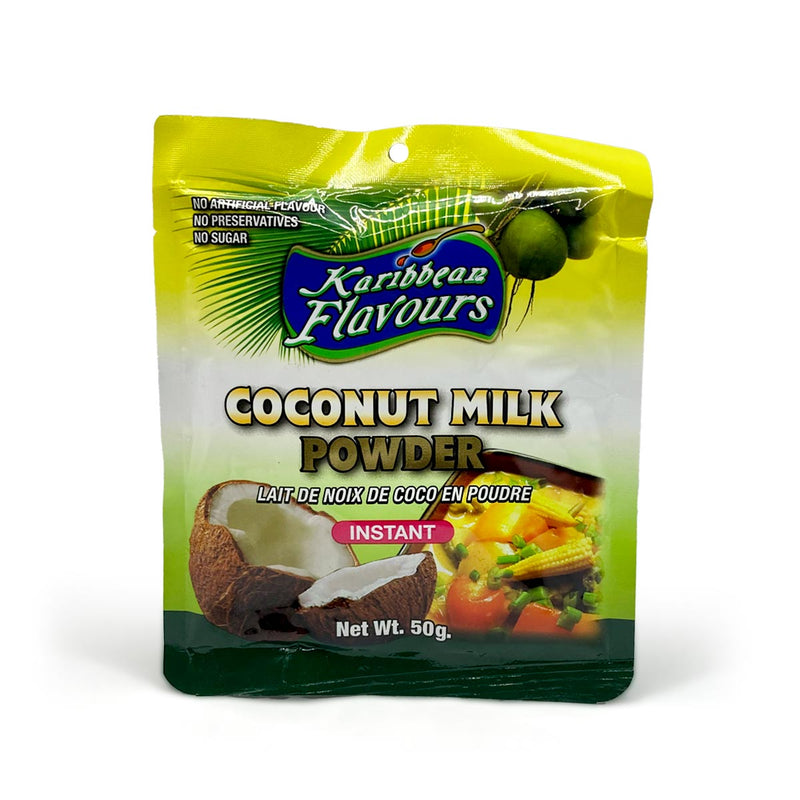 Karibbean Flavours Coconut Milk Powder Instant, 50g (12 Sachets) - Caribshopper