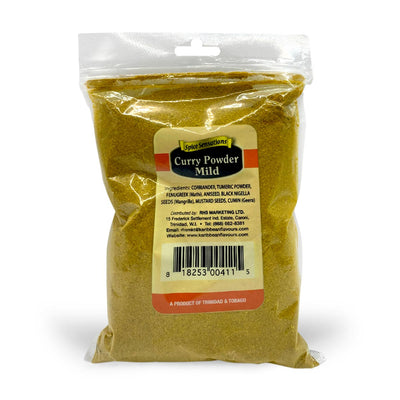Karibbean Flavours Sensation Curry Powder Mild, 200g (Single & 3 Pack) - Caribshopper