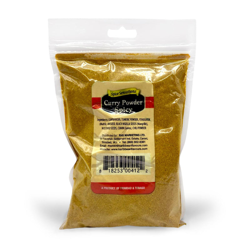 Karibbean Flavours Sensation Curry Powder Spicy, 200g (Single & 3 Pack) - Caribshopper