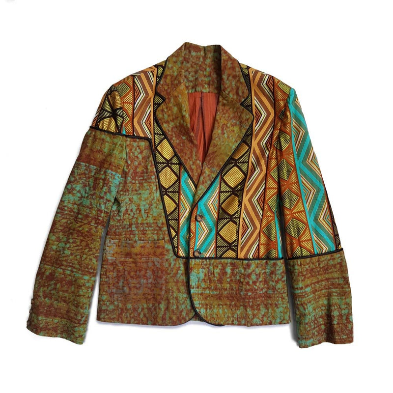 Kata Fash by Grace Kelly 2pc African/Batik Print Suit - Caribshopper