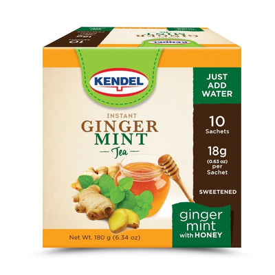 Kendel Instant Ginger Mint Tea with Honey - Caribshopper
