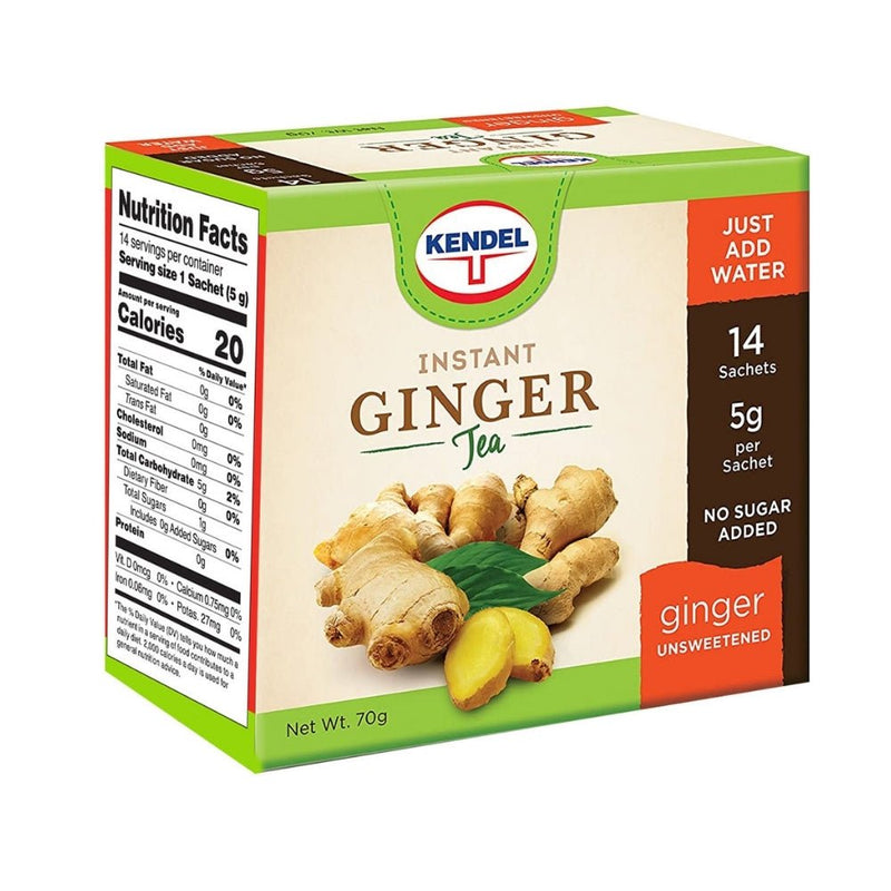 Kendel Instant Ginger Tea Unsweetened - Caribshopper