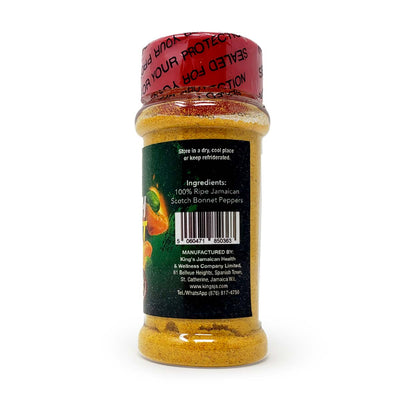 King's Jamaican 100% Jamaican Scotch Bonnet Peppers Powdered, 1.6oz - Caribshopper